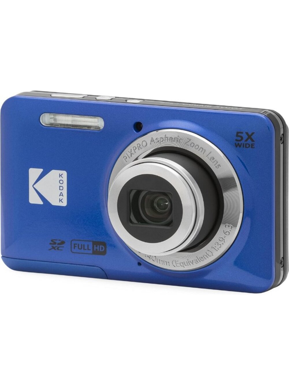 Kodak PIXPRO FZ55 Digital Camera, Compact Point & Shoot (Blue)